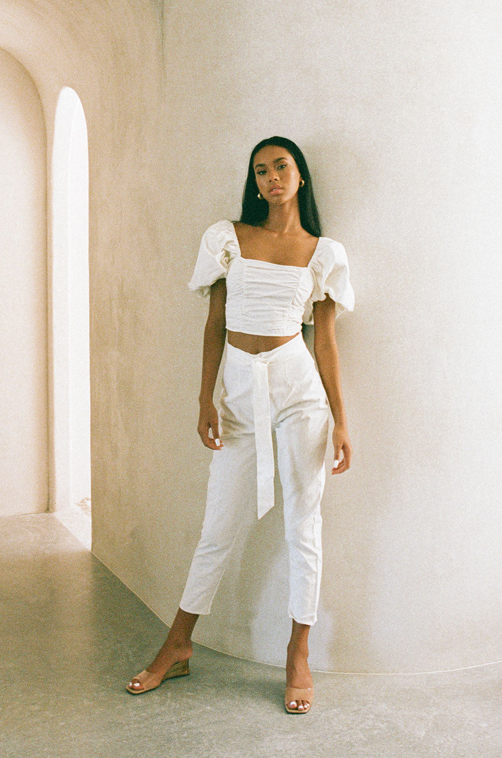 Unique Sample of White Amari Women's Fashion Top