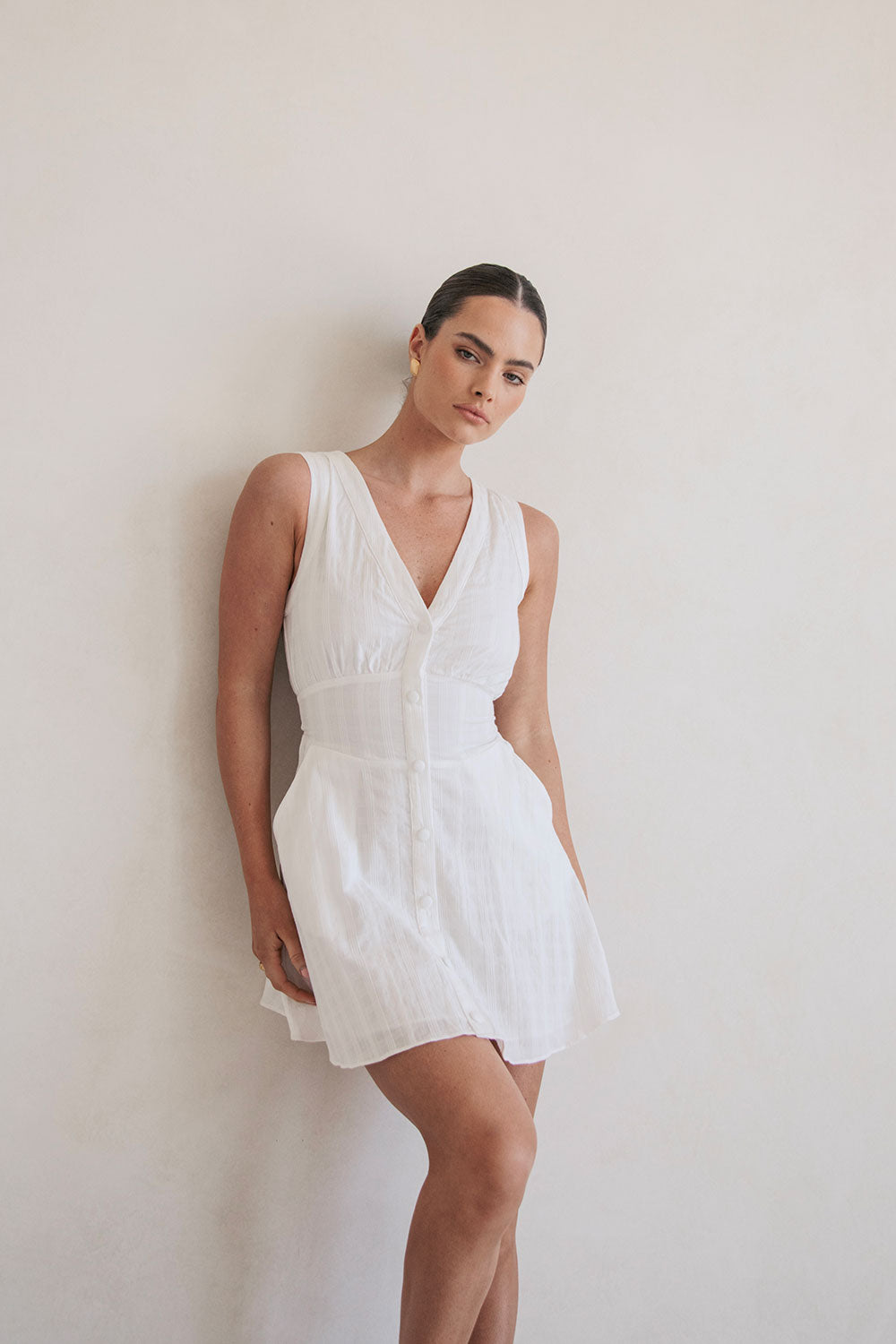 Exclusive White Shaelagh Dress - A Unique Sample Piece