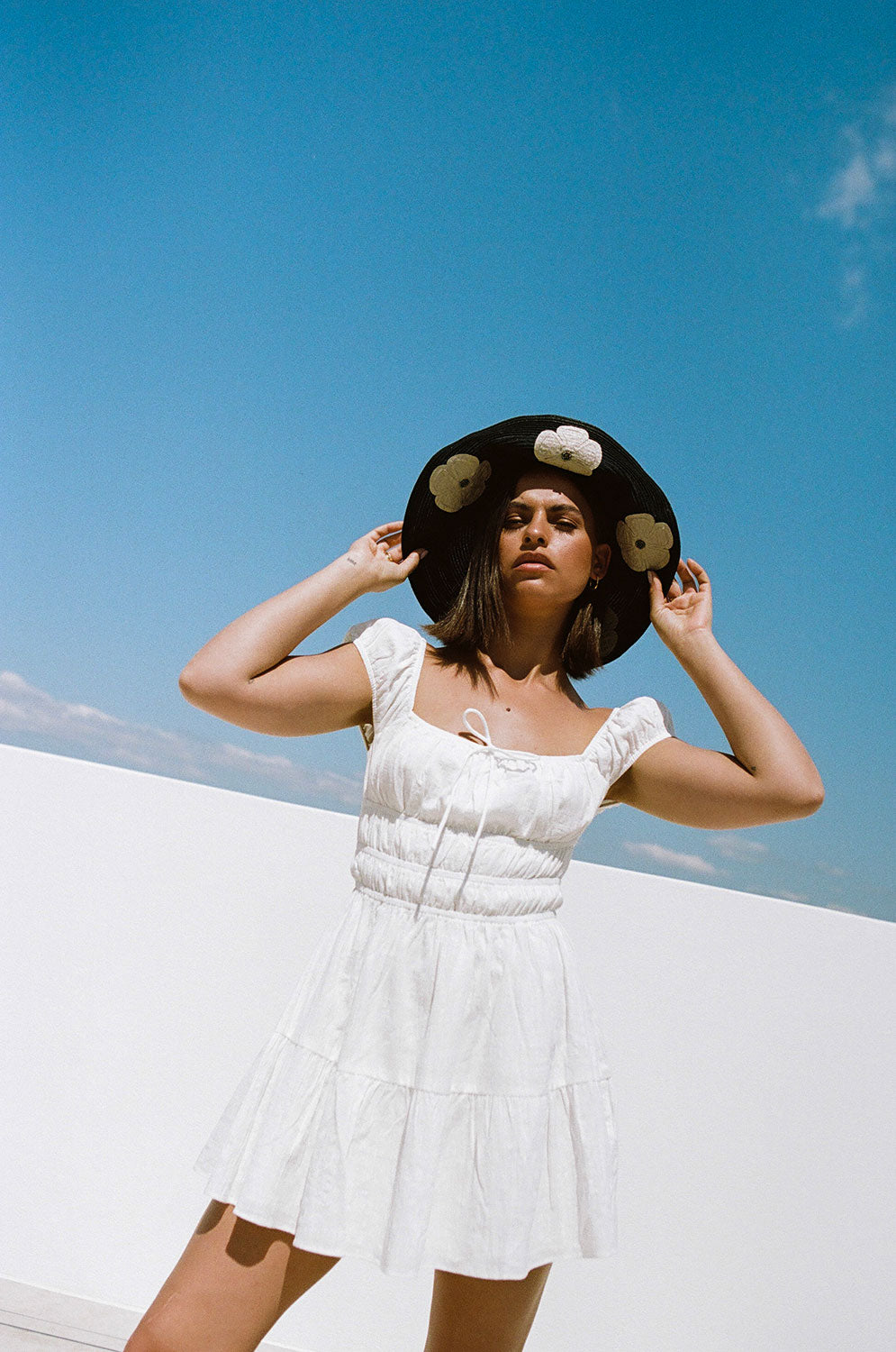 Unique Sample of Roma Dress with Faint Yellow Mark