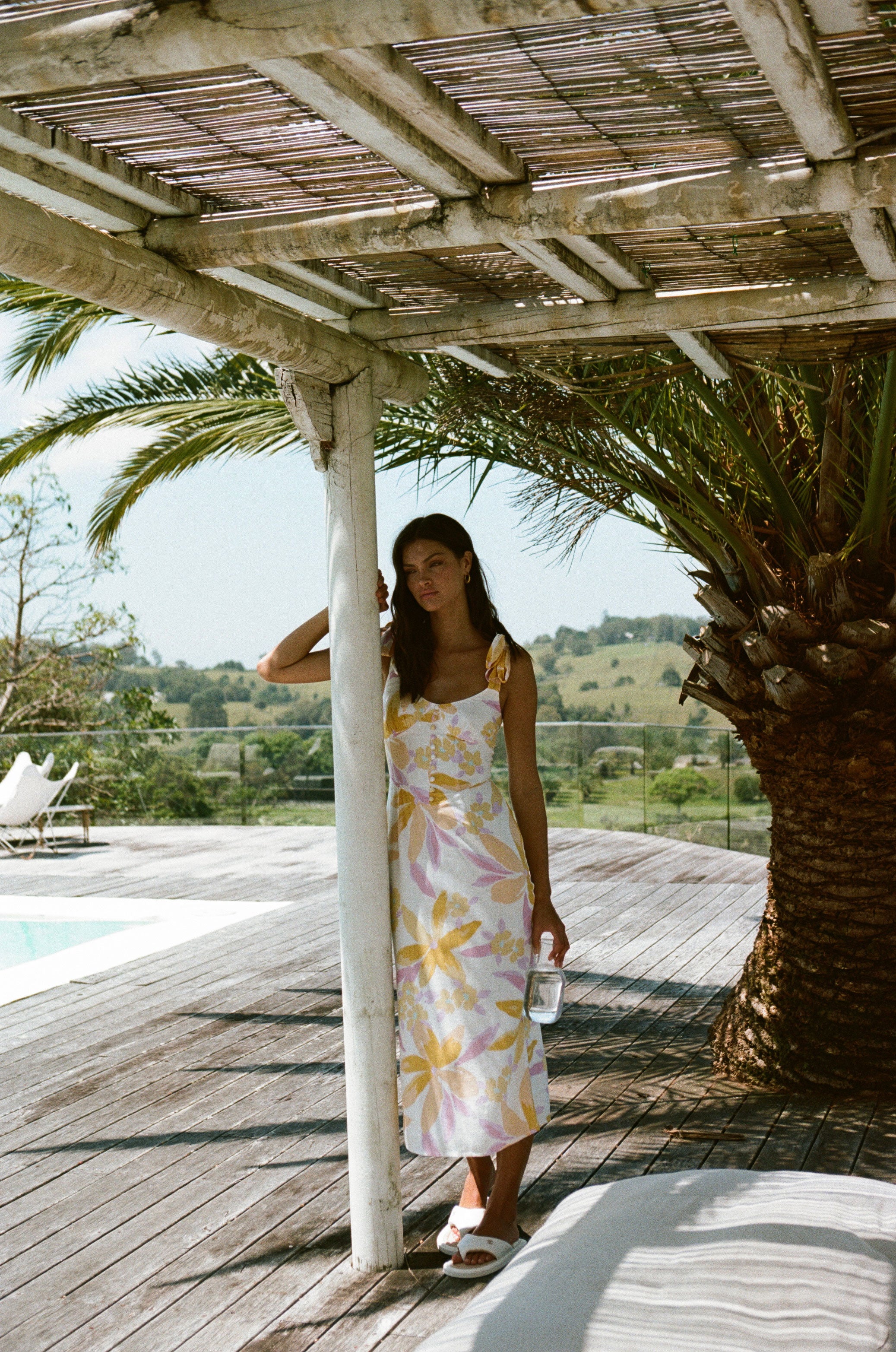 Unique Lehana Midi Dress - One - of - a - Kind Sample Piece