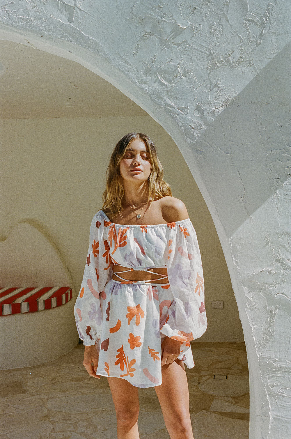 Autumn Avie Off-the-Shoulder Women's Dress - Sample Edition