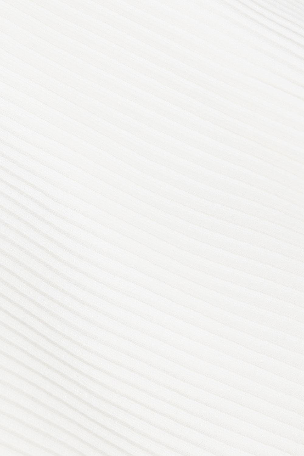 Exclusively Designed White Textured Mini Pleated Strapless Saria Top