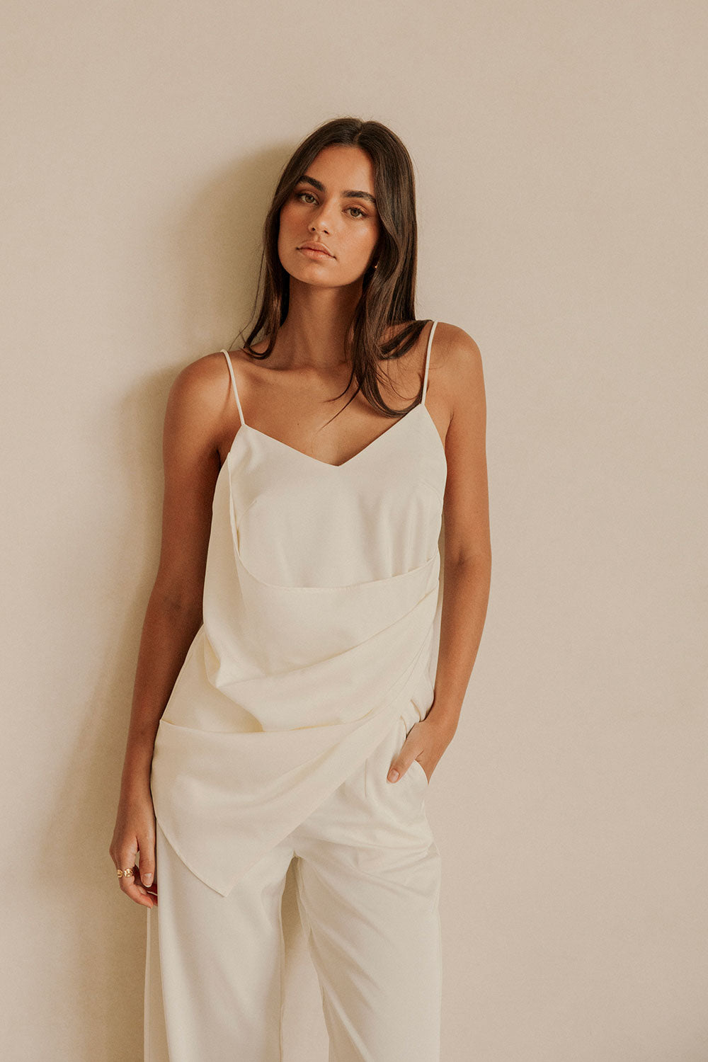 Exquisite Ivory Zarah Women's Top - A Unique Sample Piece
