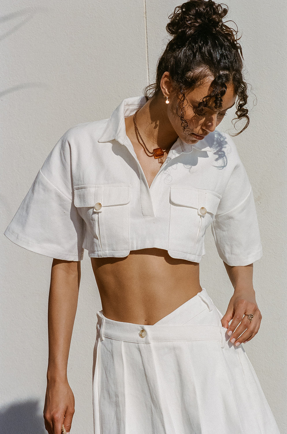 Unique Zayla Top Sample with a Small Mark