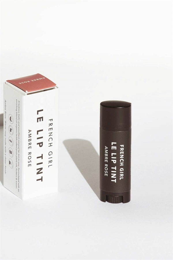 French Girl Luxury Le Lip Tint in the Alluring Shade of Ambre Rose for All-Day Wear