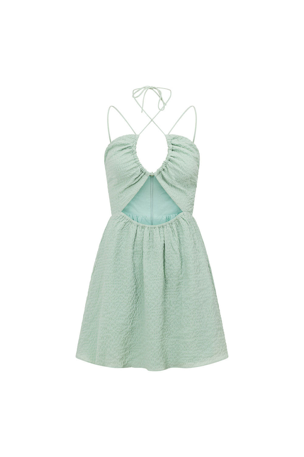 Unique Silky Odin Halter Sample Dress for Fashion Lovers