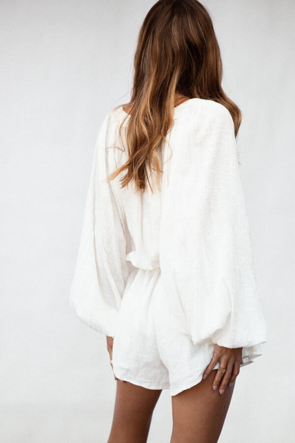 Exclusive White Elsa Playsuit - Perfect for XS Size