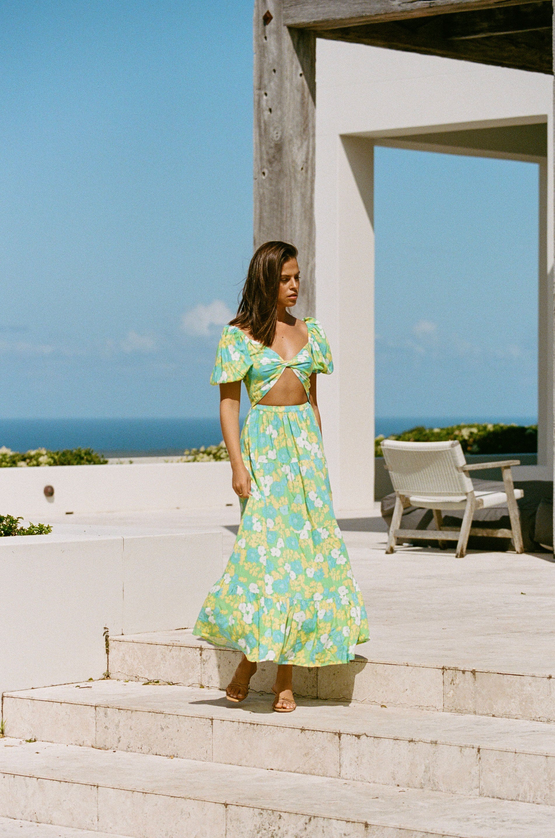Exclusive Bryony Tropical Belle Maxi Dress - One - of - a - Kind Sample