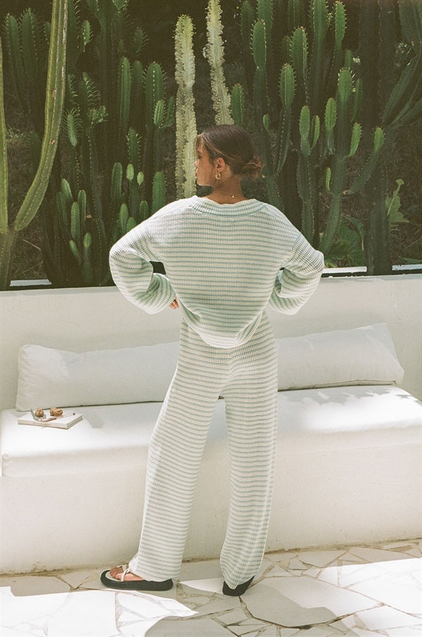 Azure Zenith Pants - Exclusive Sample in Perfect XS Size