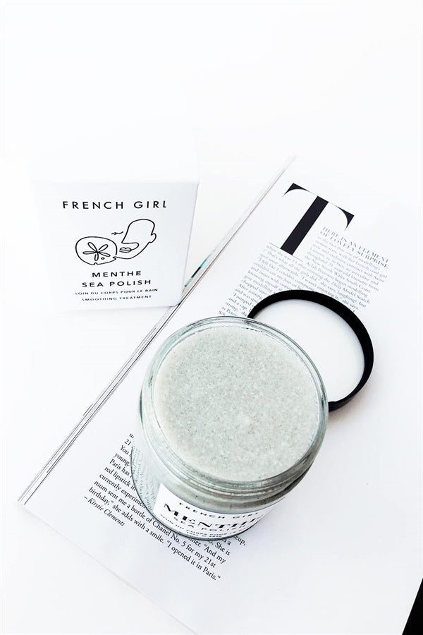 French Girl Mint Sea Body Polish for Nourishing and Exfoliating Skin