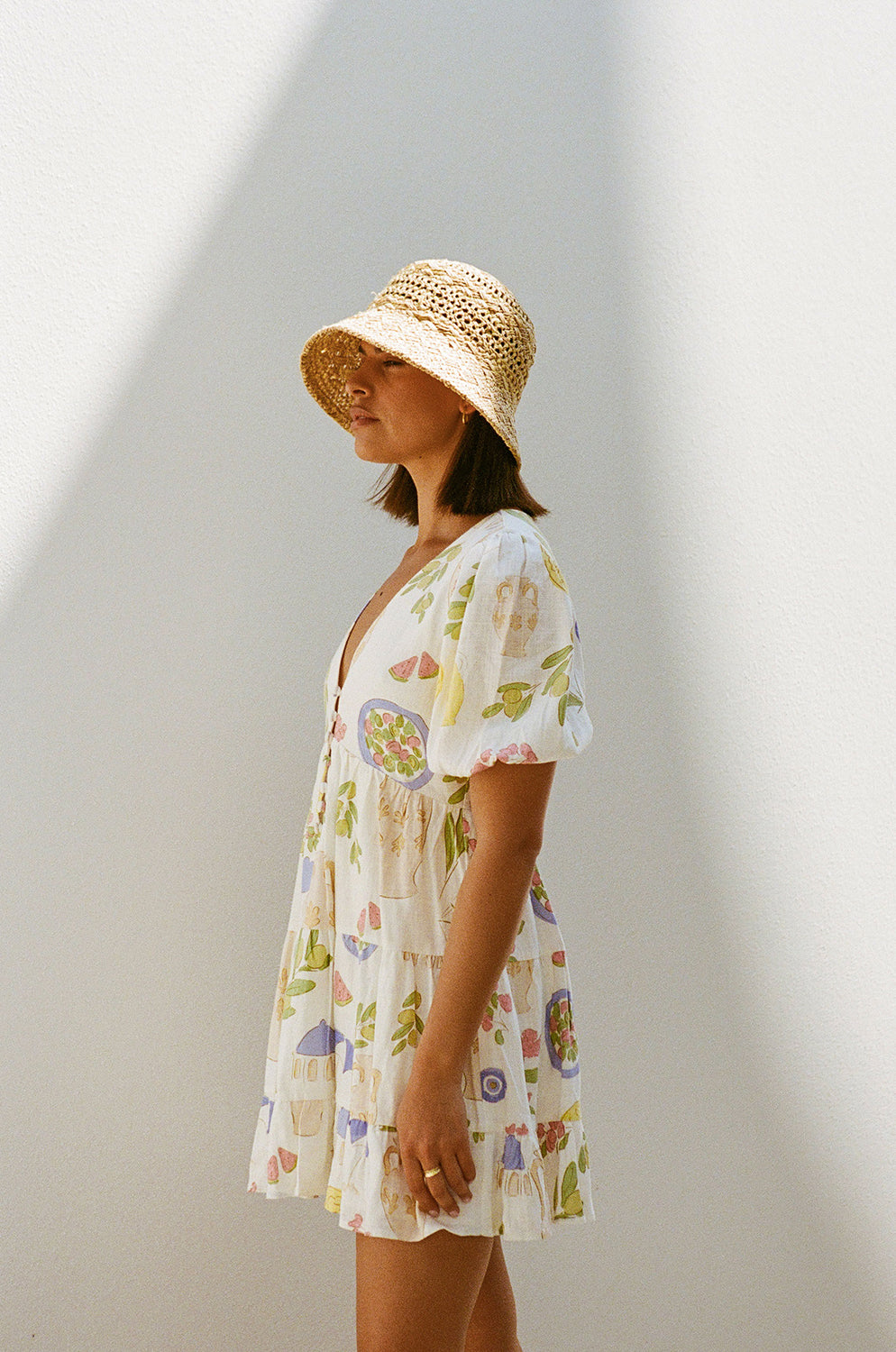 Unique Sample of Mya Dress Inspired by Greece for Women's Fashion