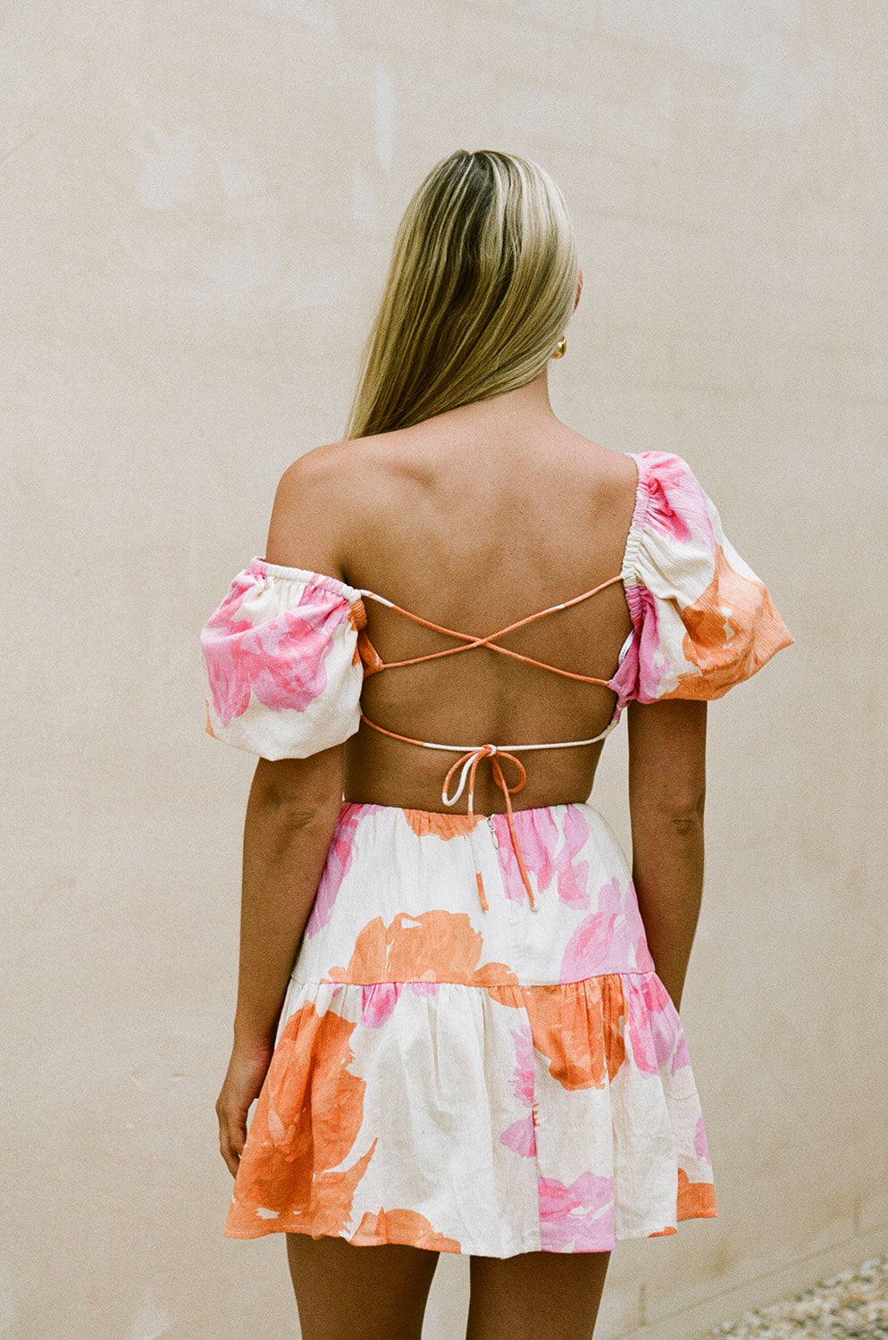 Unique Raffy Dress in Solstice Pink - One - of - a - Kind