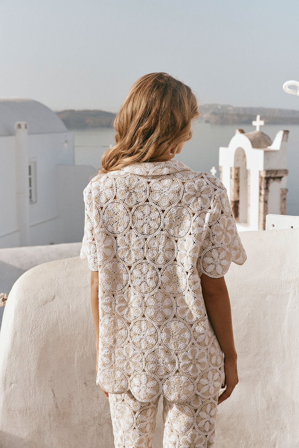 Ivory Kalila Crochet Top - High - Quality Resort 2024 Style