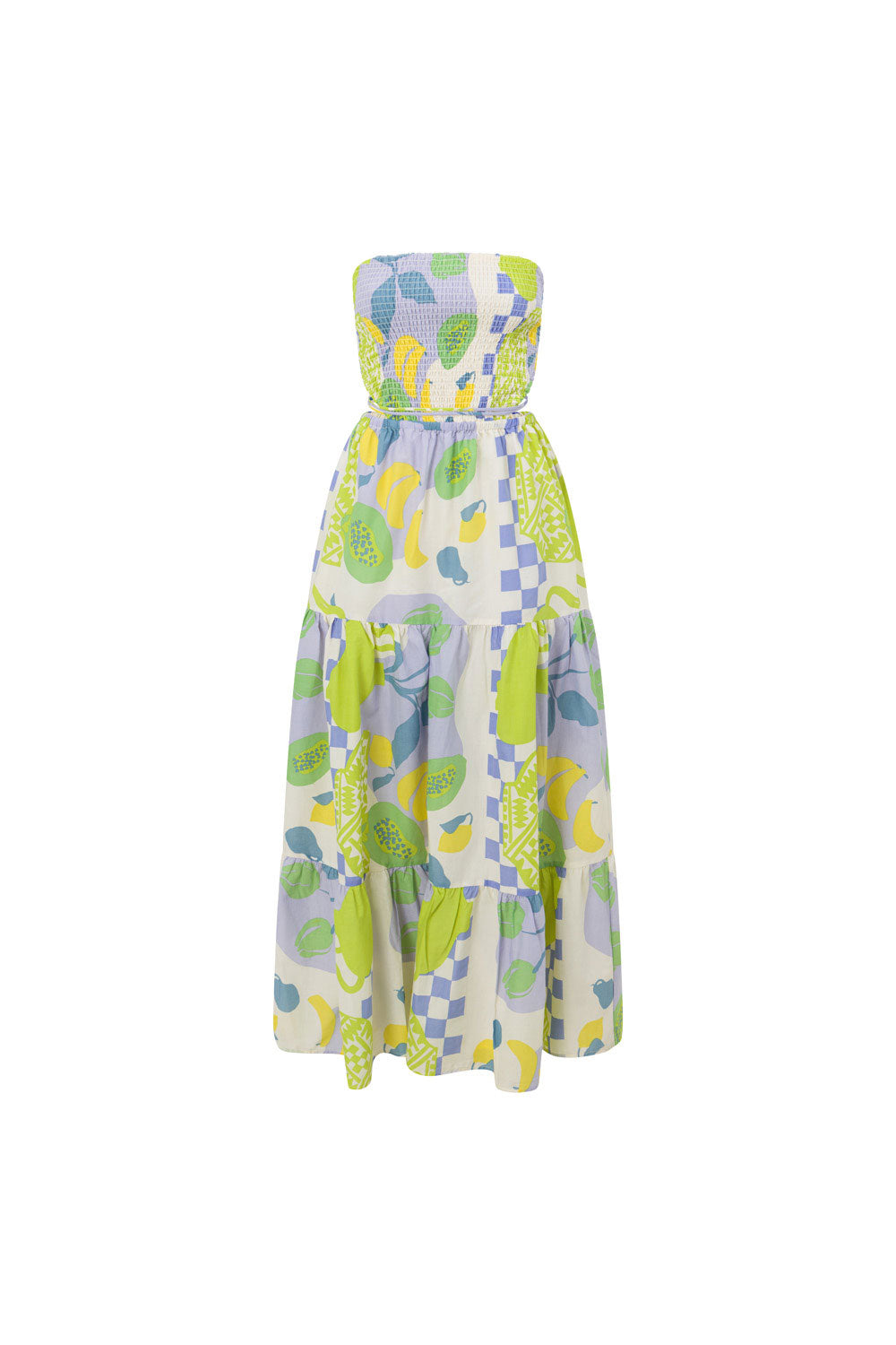 Exquisite Nyra Dress in Exclusive Dolce Verde Print