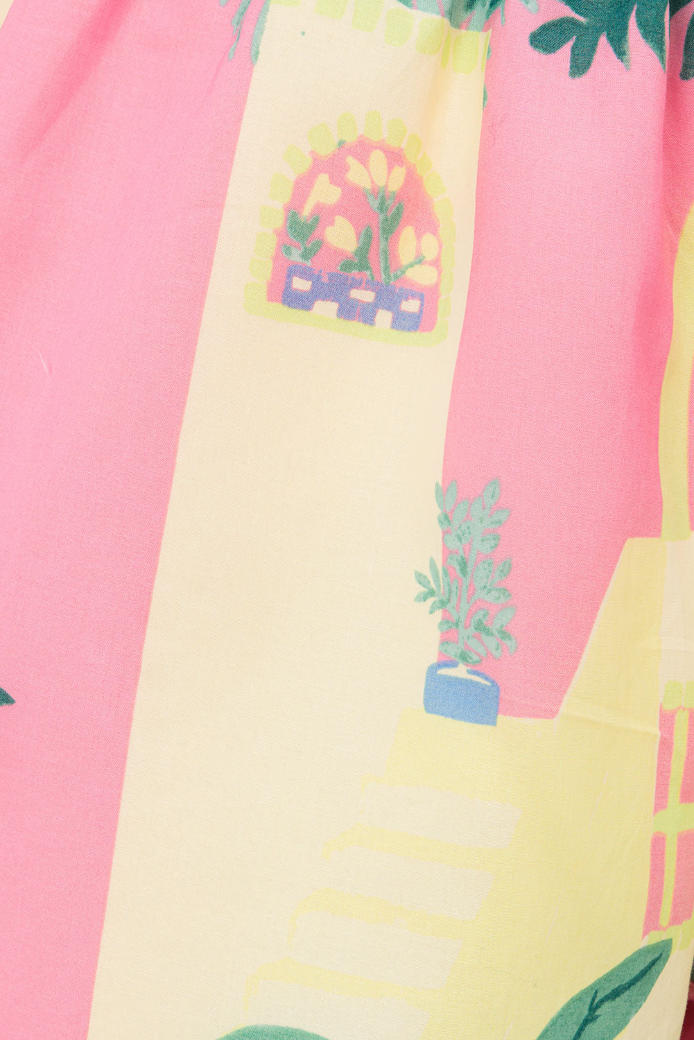 Sabo Exclusive Vista Pink Summer Cotton Voile Seona Shorts
