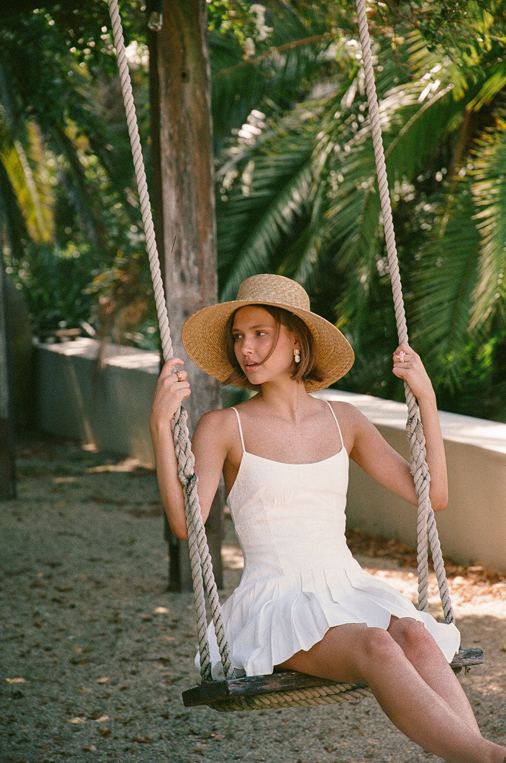 Exquisite White Angelica Women's Dress - A Unique Sample Piece
