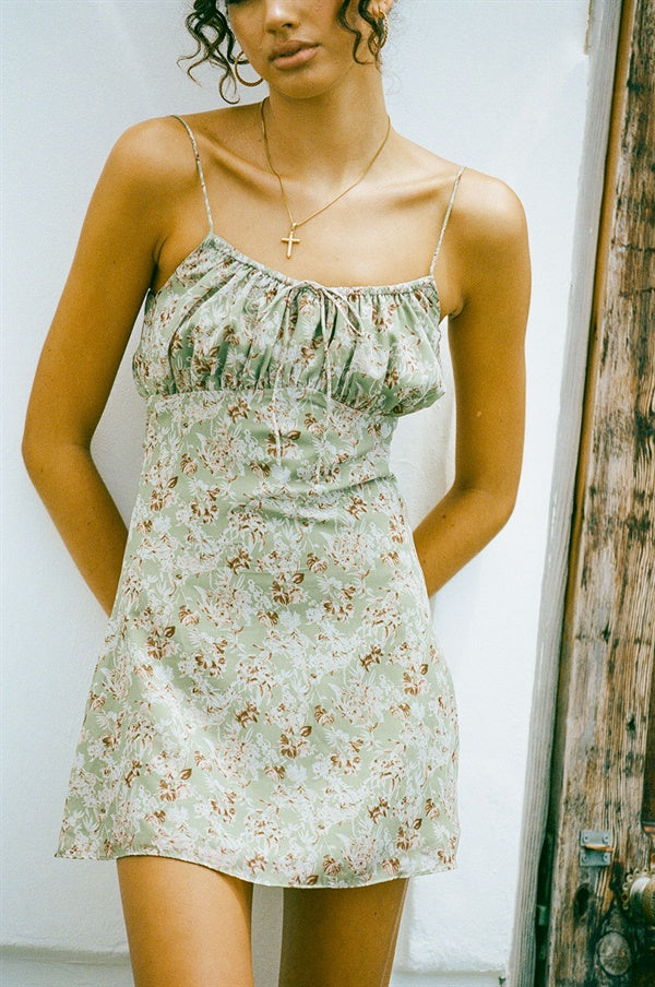 Unique Olive Tobi Dress - One-of-a-Kind Sample