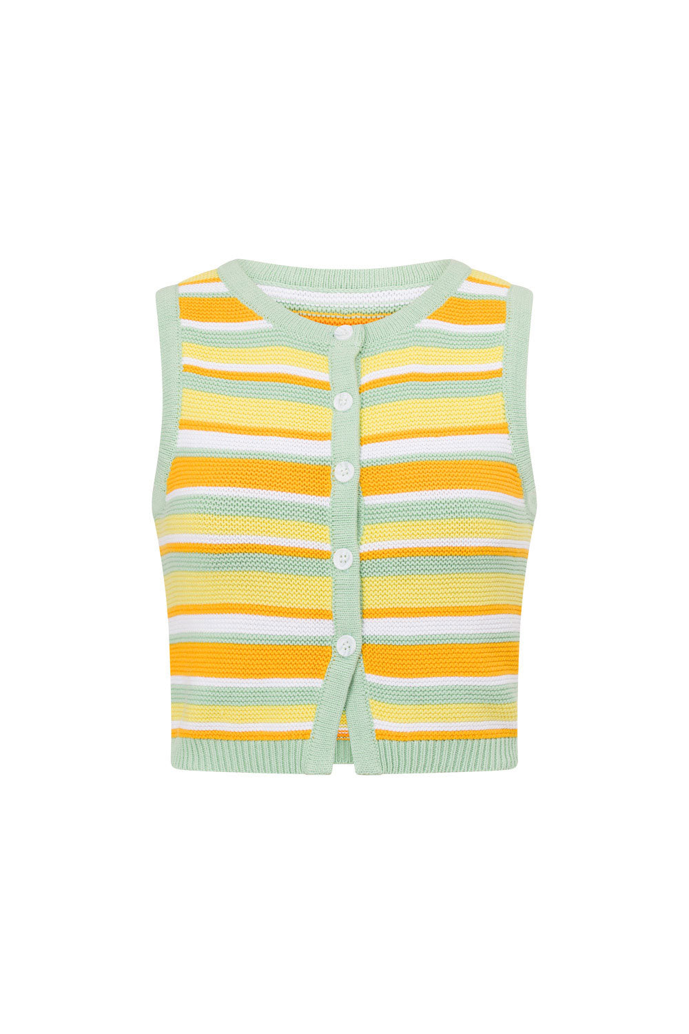 Stylish Women's Aero Top with Colorful Stripes