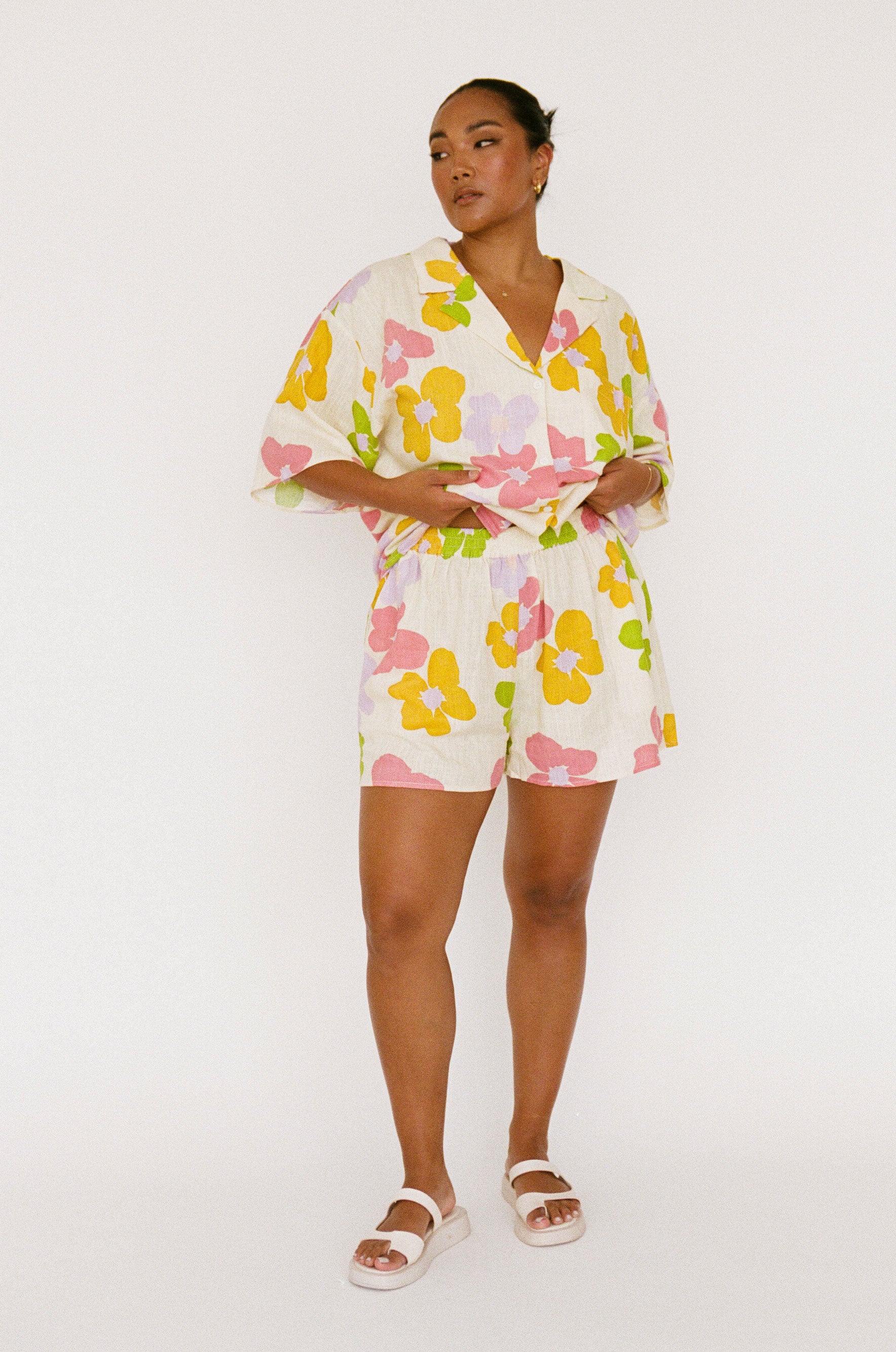 Unique Lennon Tutti Daisy Floral Top - One-of-a-Kind Sample