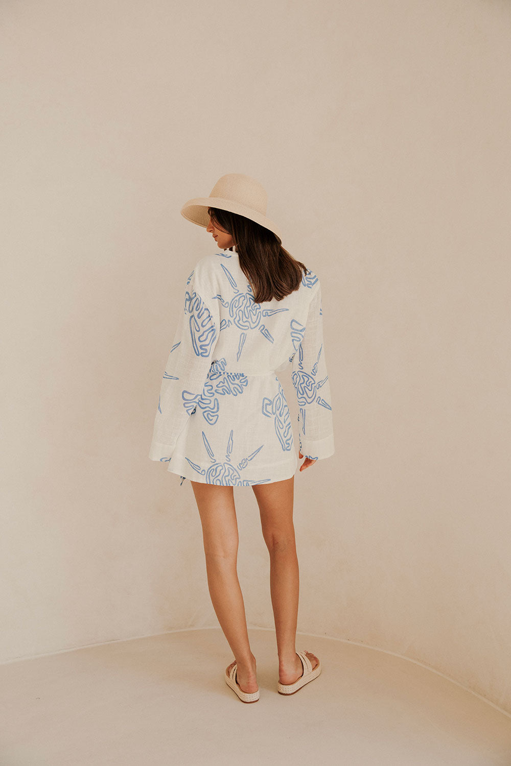 Ali Women's Summer Dress in Exclusive Evoke Blue Shade