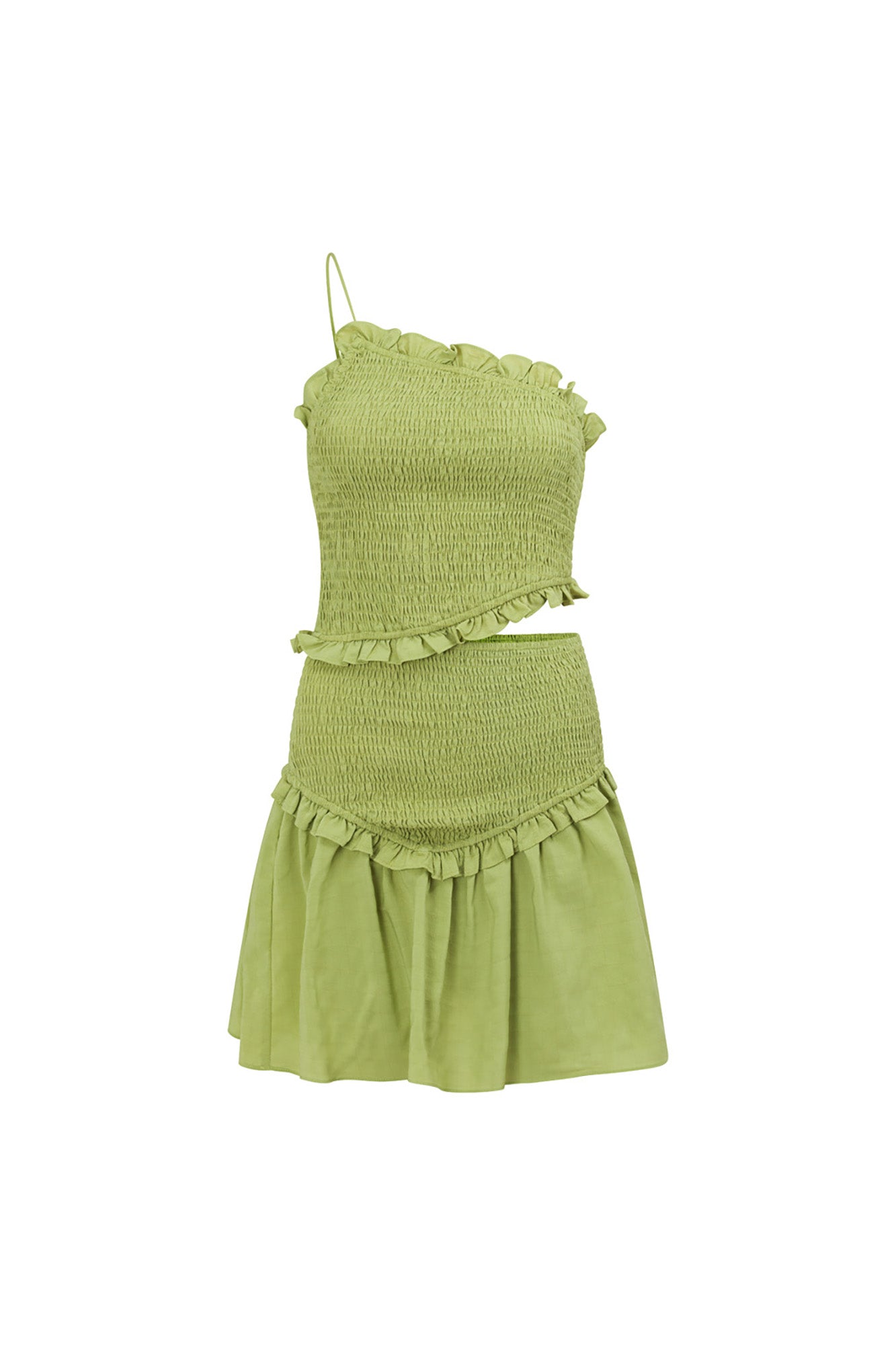 Exclusive Louisa Shirred Dress - Perfect XS Sample