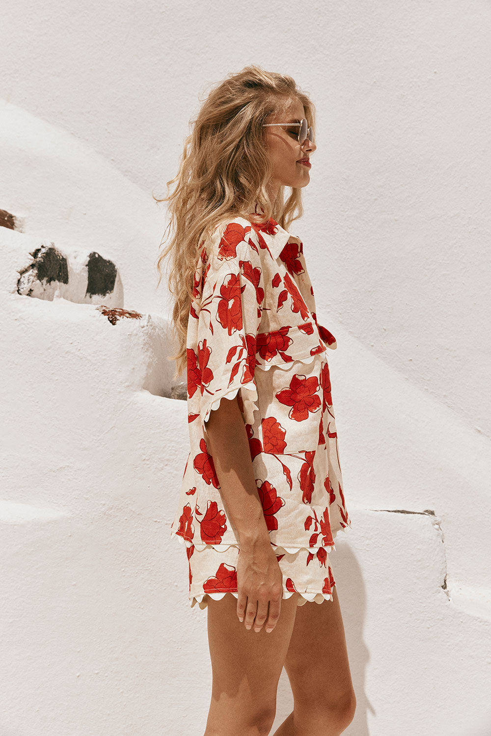 Unique Blooming Arlette Women's Fashion Top - Sample