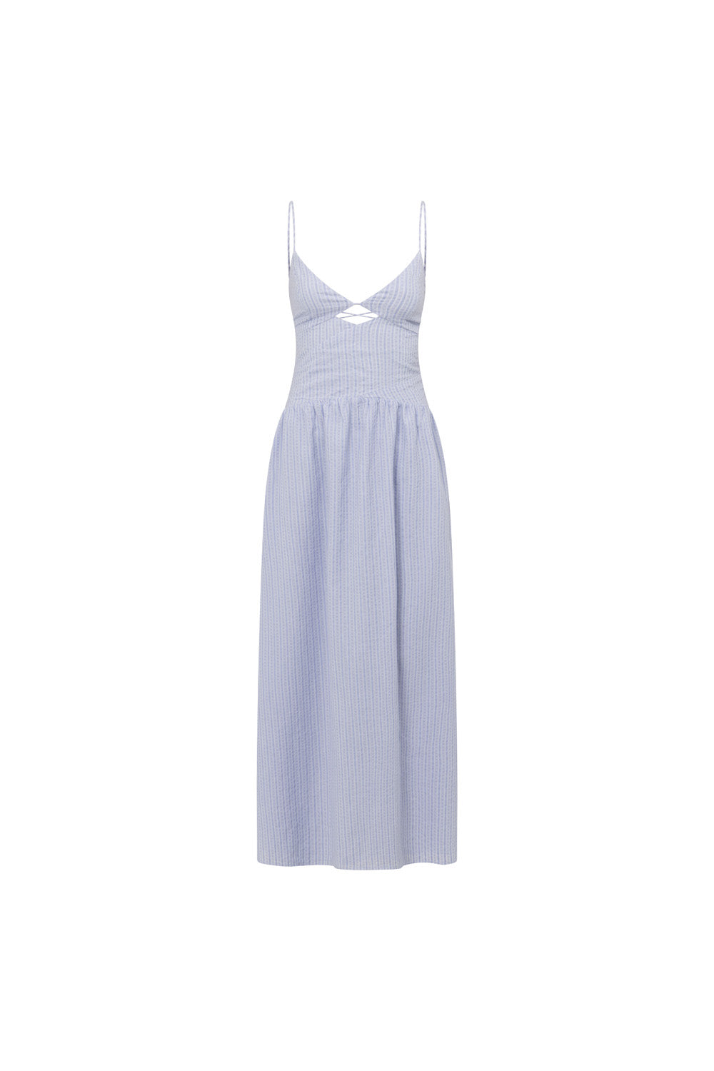 Kassi Women's Lightweight Cotton Voile Maxi Dress