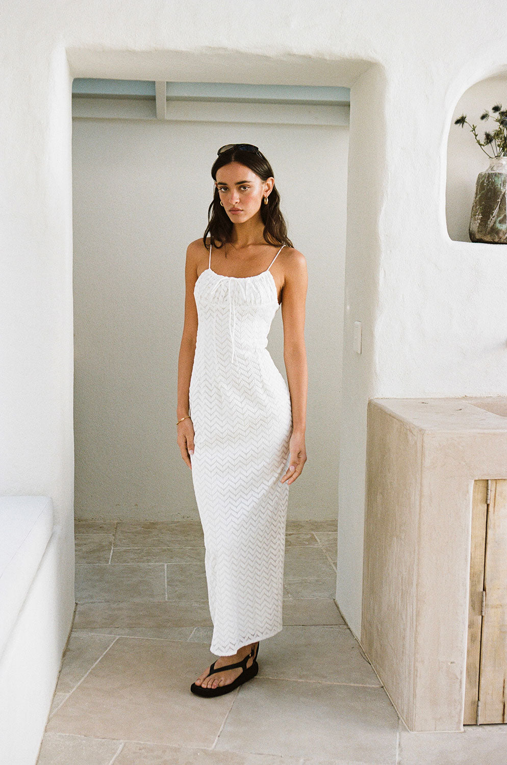 Exclusive One - of - a - Kind Sample of Caylee Dress by Sabo Skirt
