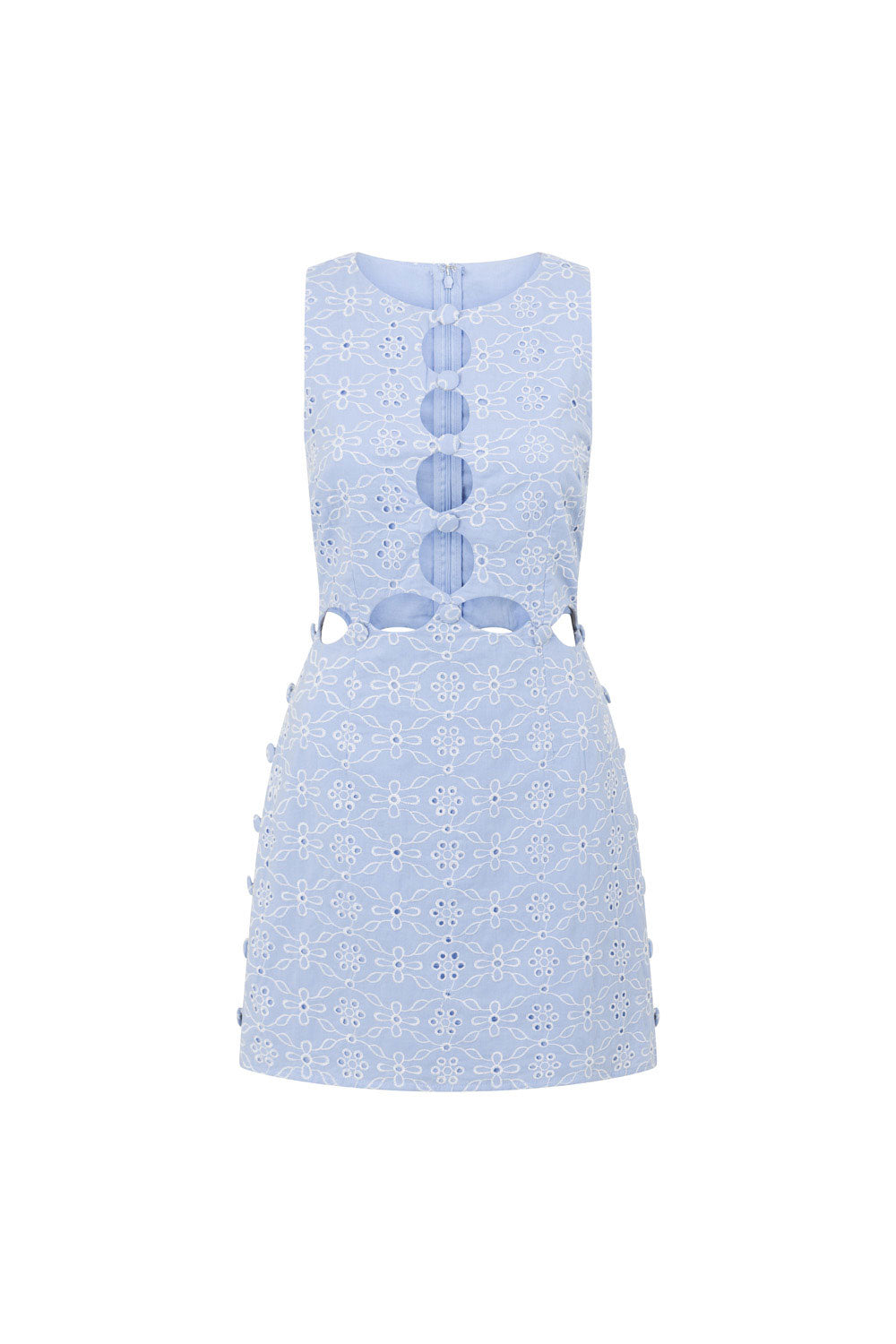Unique Radhi Keyhole Sample Dress with Distinctive Features