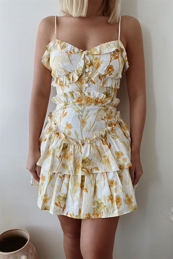 Unique Field Flower Selma Cami Dress - Sample
