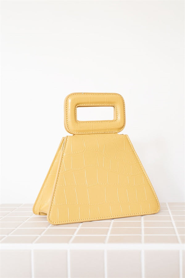 Yellow Rico Sample Handheld Handle Bag