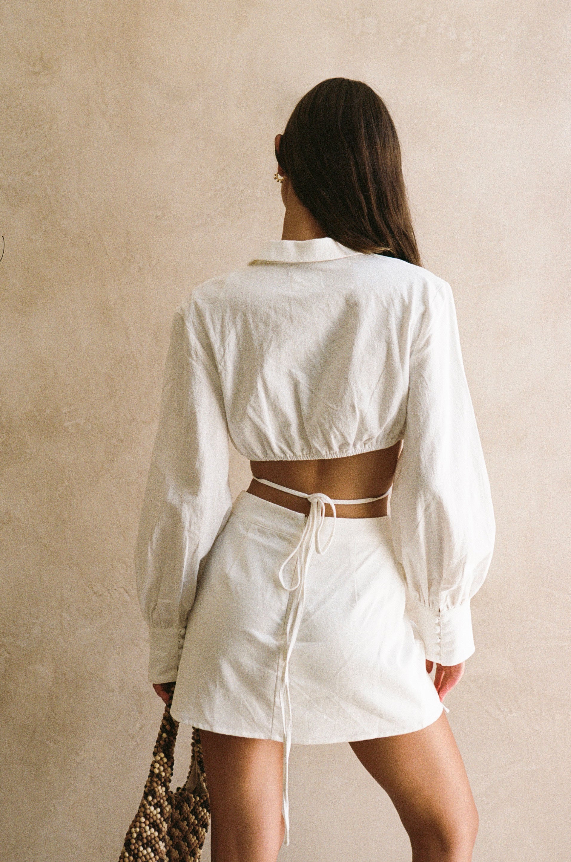Exclusive Oliena Wrap Style Women's Top - Sample Piece