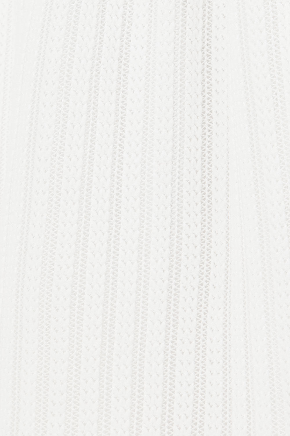 Exquisite White Semi - Sheer Alayah Dress for Long Lunches