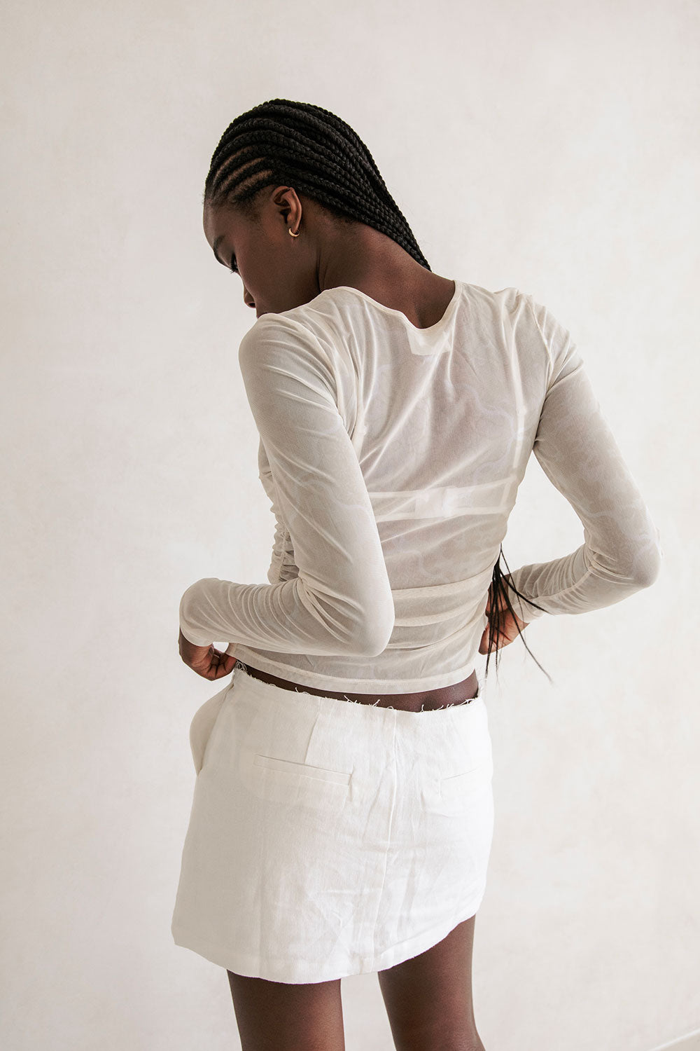 Unique Sabrene Top - One-of-a-Kind Sample with Grey Mark