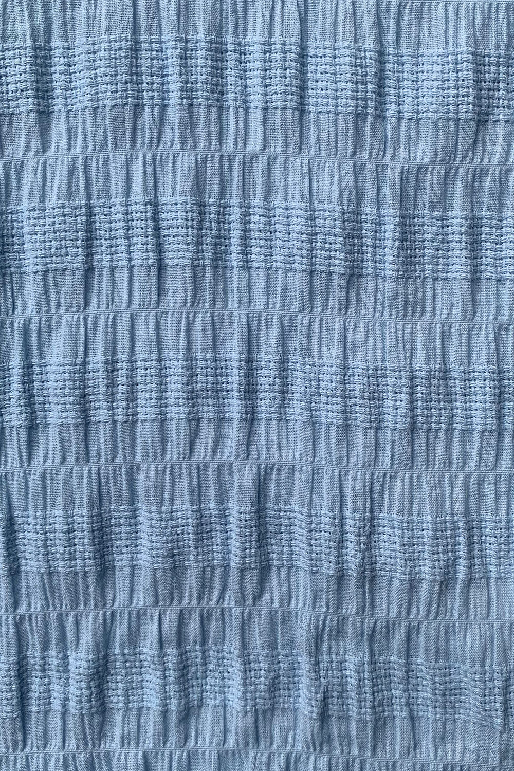 Baby Blue Lightweight Natural Cotton Everly Party Dress