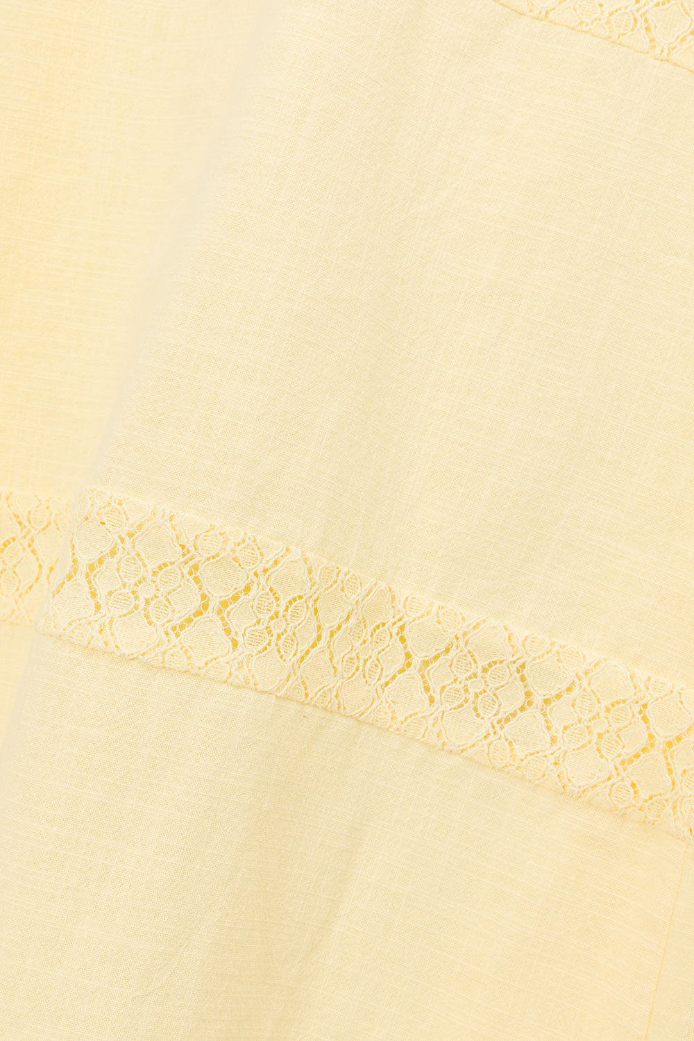Sabo's Exclusively Designed Natural Cotton Maxi Vida Dress in Yellow