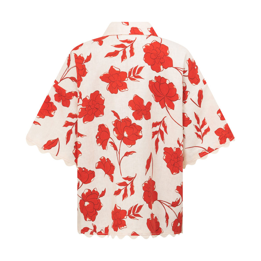 Unique Blooming Arlette Women's Fashion Top - Sample