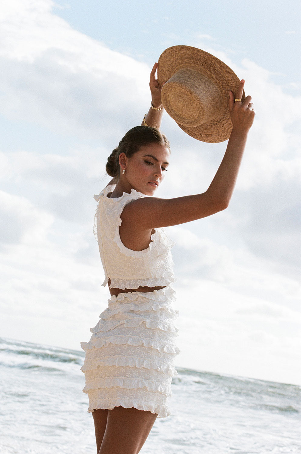 Unique Elios Sample Dress with a Faint Flaw
