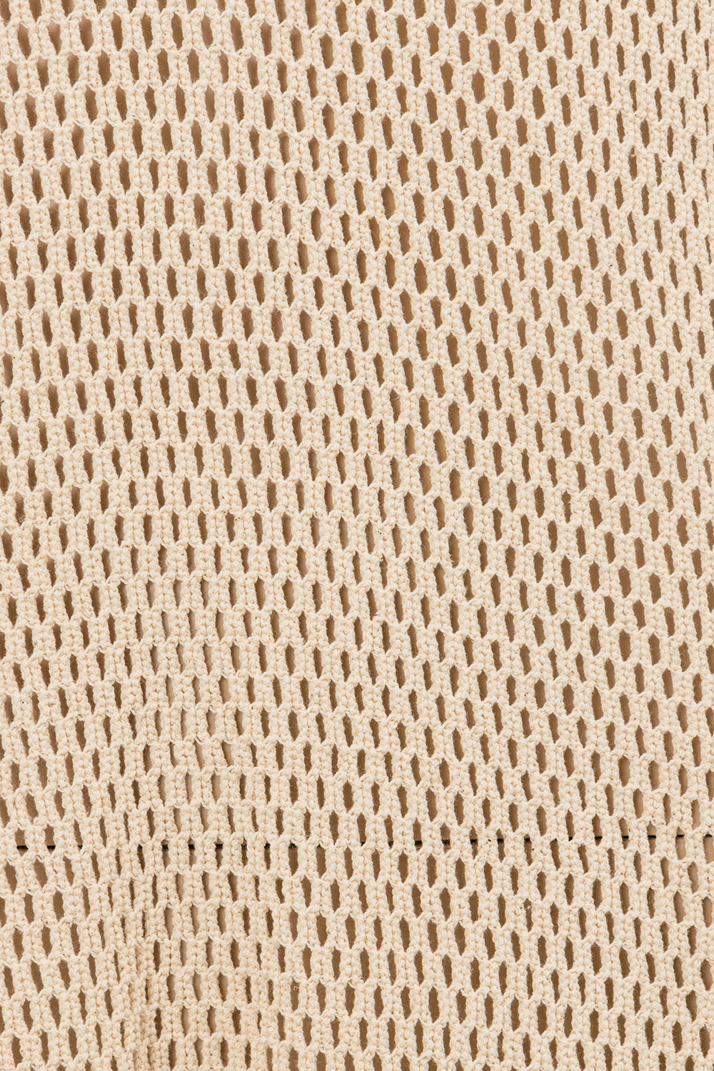 Summer Cream Sheer Woven Mini Shift Musa Dress