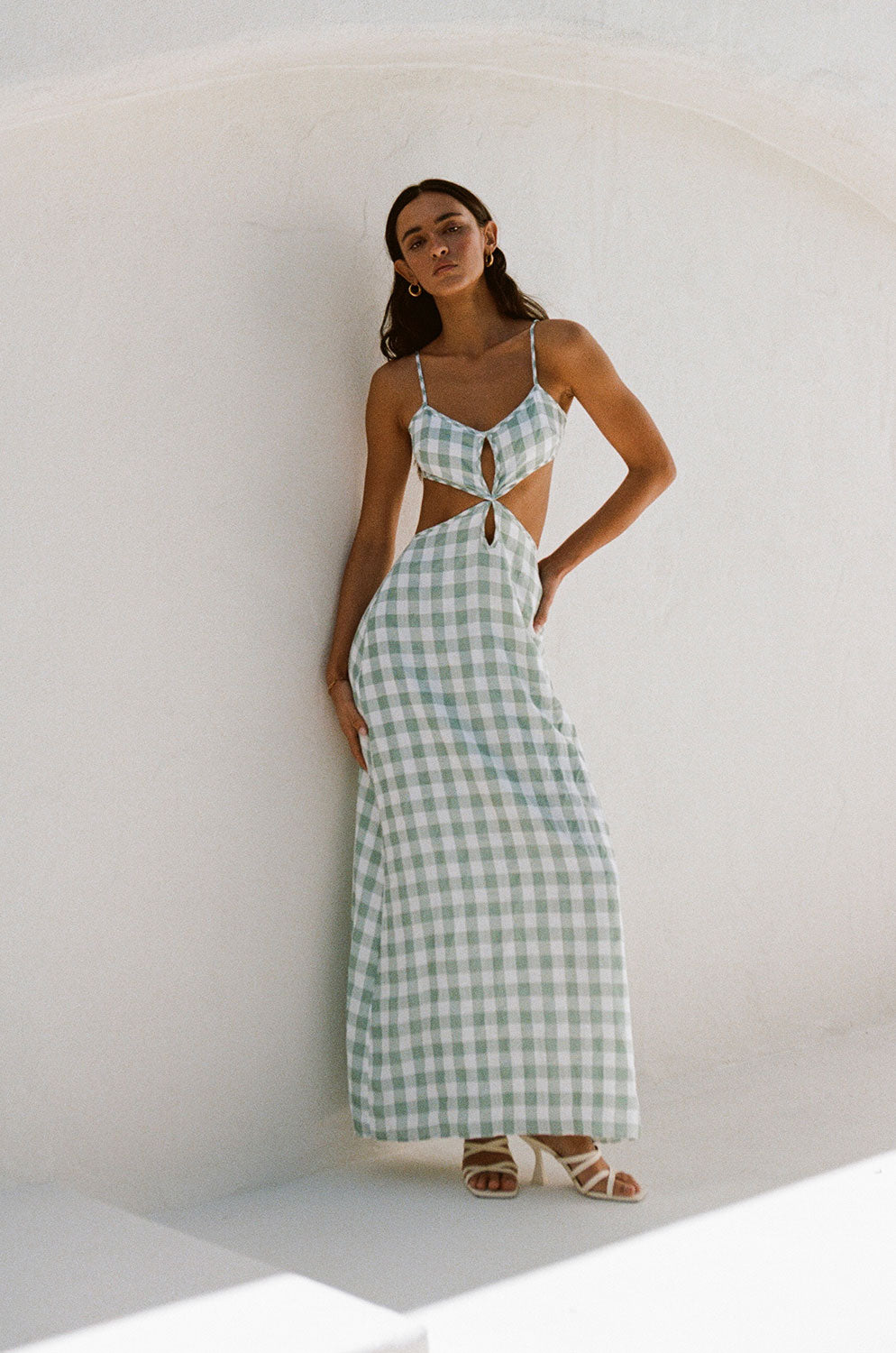 Unique Sunny Cutout Sample Dress with a Special Touch