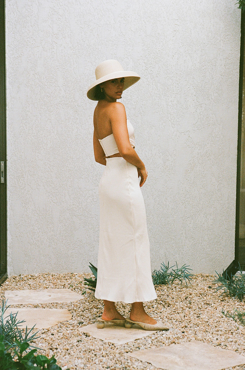 Unique Villegra Midi Skirt - Sample with a Special Touch