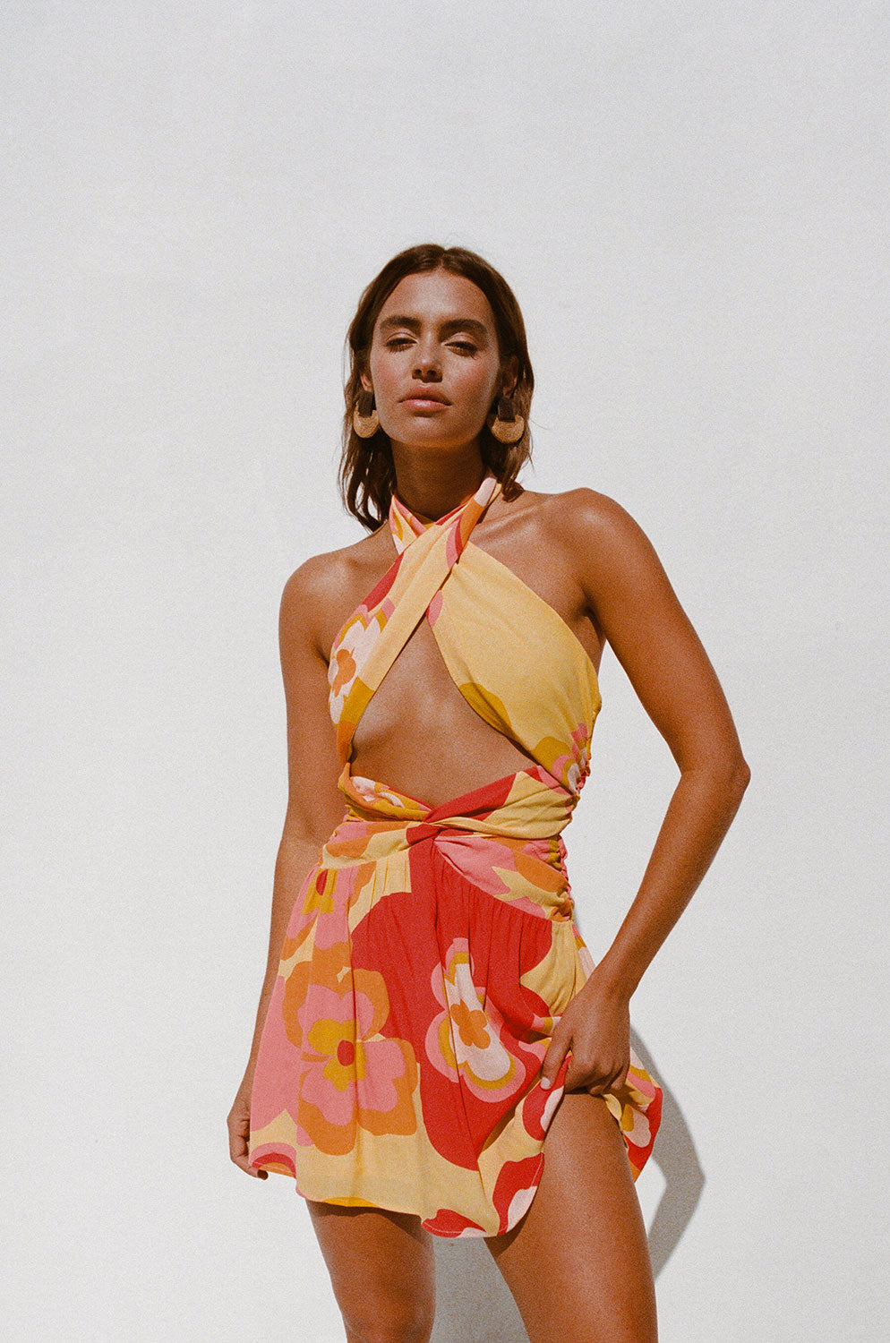Exclusive Women's Amina Halter Style Summer Dress