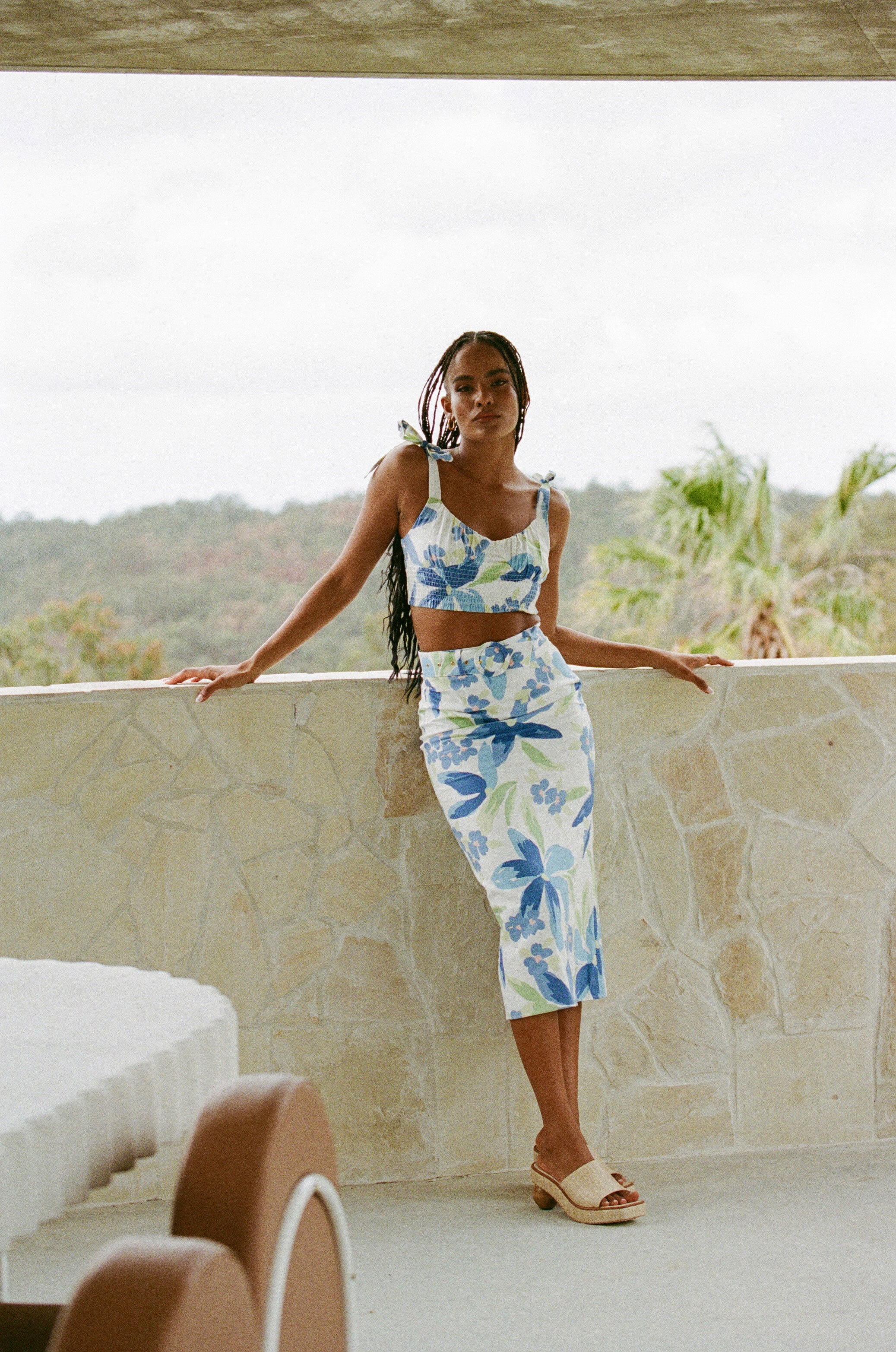 Unique Sample of Paradiso Women's Midi Skirt