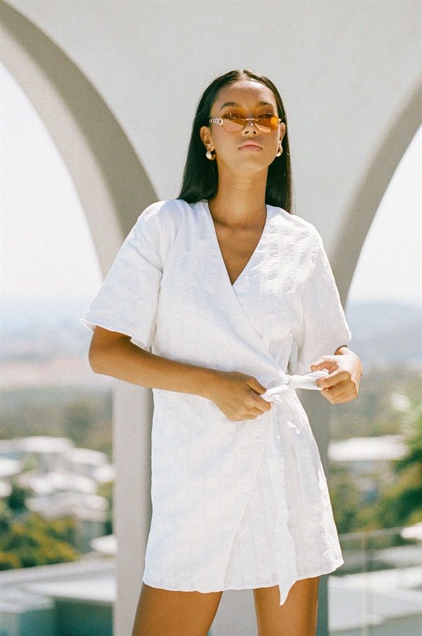Unique Presley Wrap Dress - One - of - a - Kind Sample