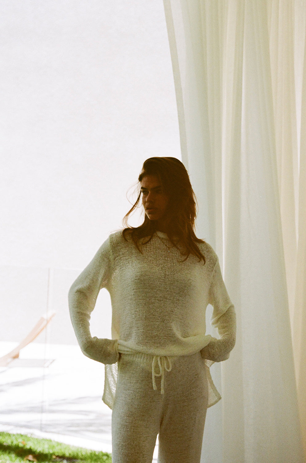 Cosy Cream Dharma Women's Knit Top