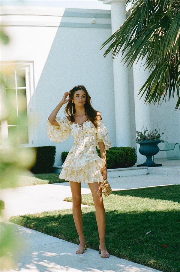 Sabo's Exclusively Designed Moko Off - Shoulder Women's Dress from Meet Me In Oia Collection