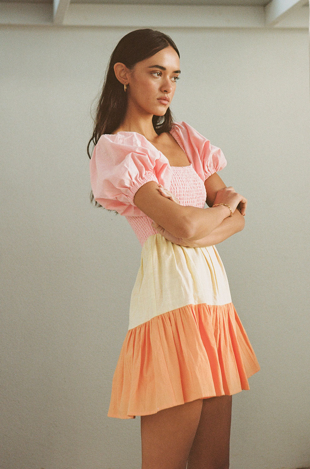 Sample - Audrina Off - the - Shoulder Women's Dress for a Fashionable Look