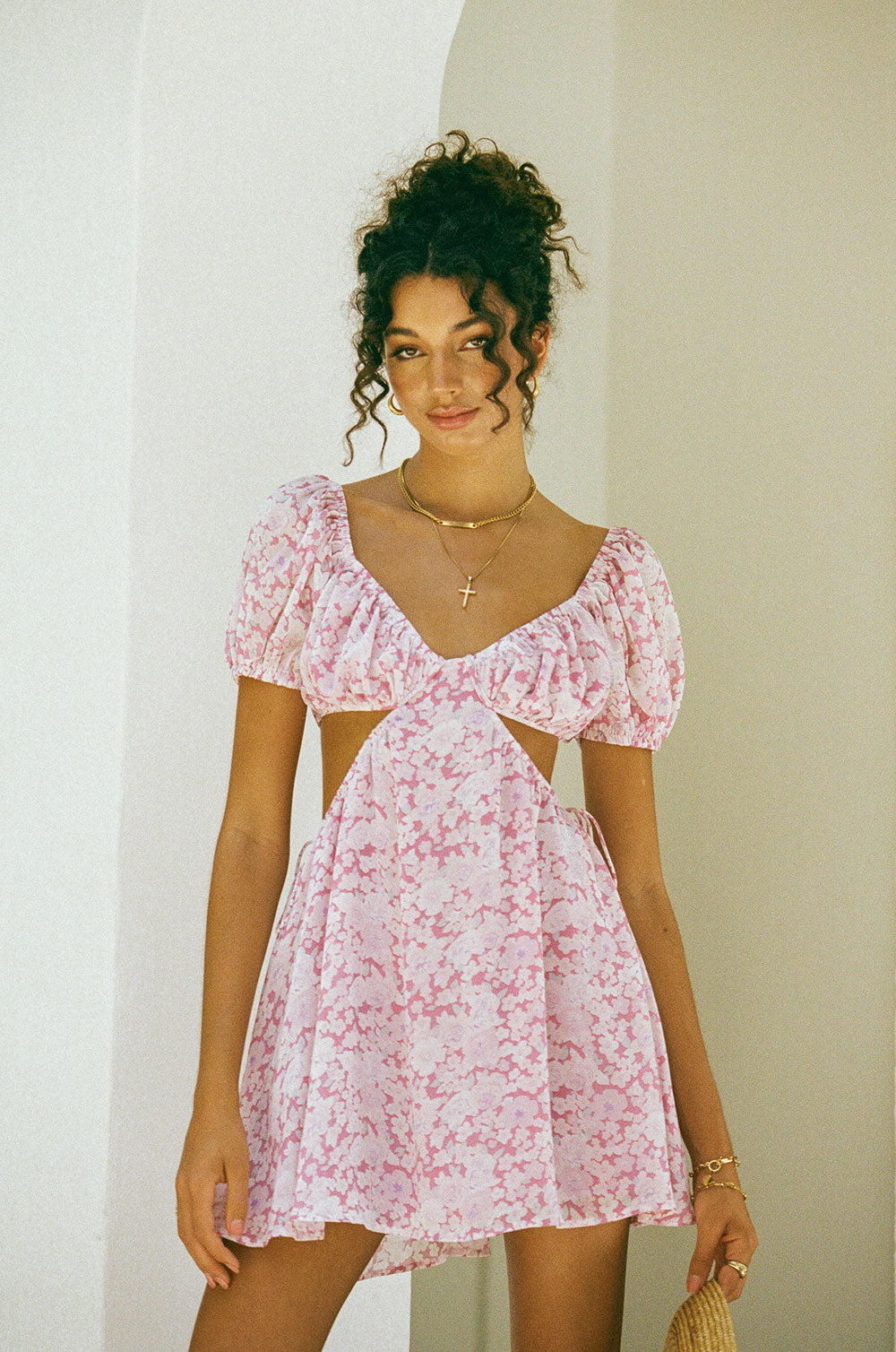 Exclusive Women's Eilish Peony Dress - One-of-a-Kind Sample