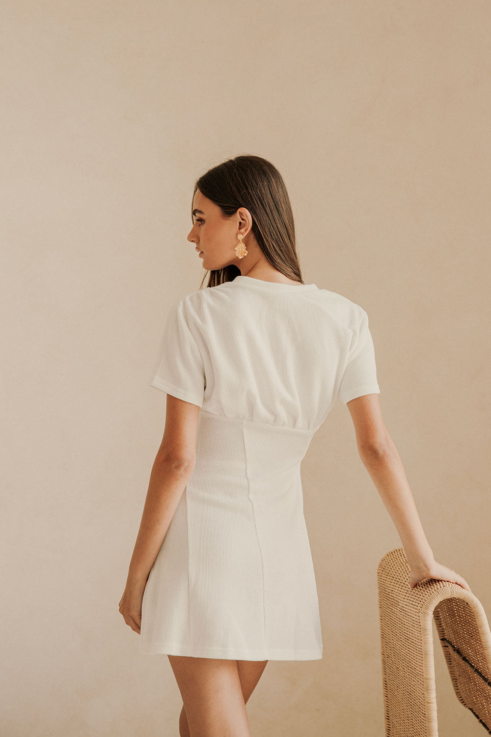 Unique Sabo Mali Dress Sample with Faint Grey Mark