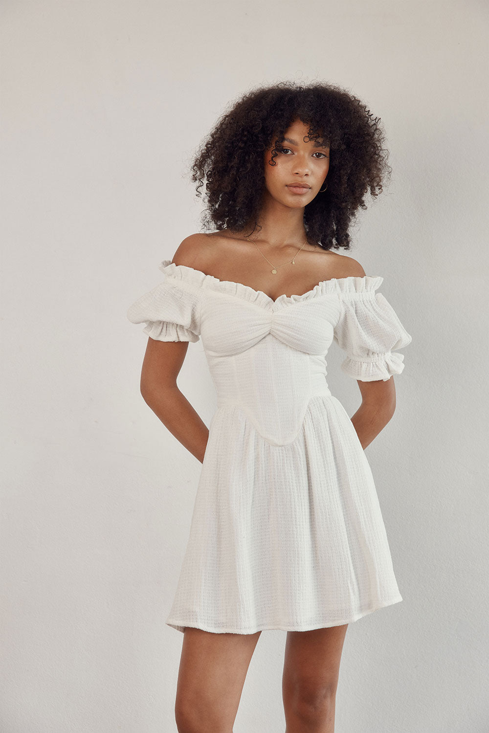 Unique Sample of Meraki Ruffled Women's Dress
